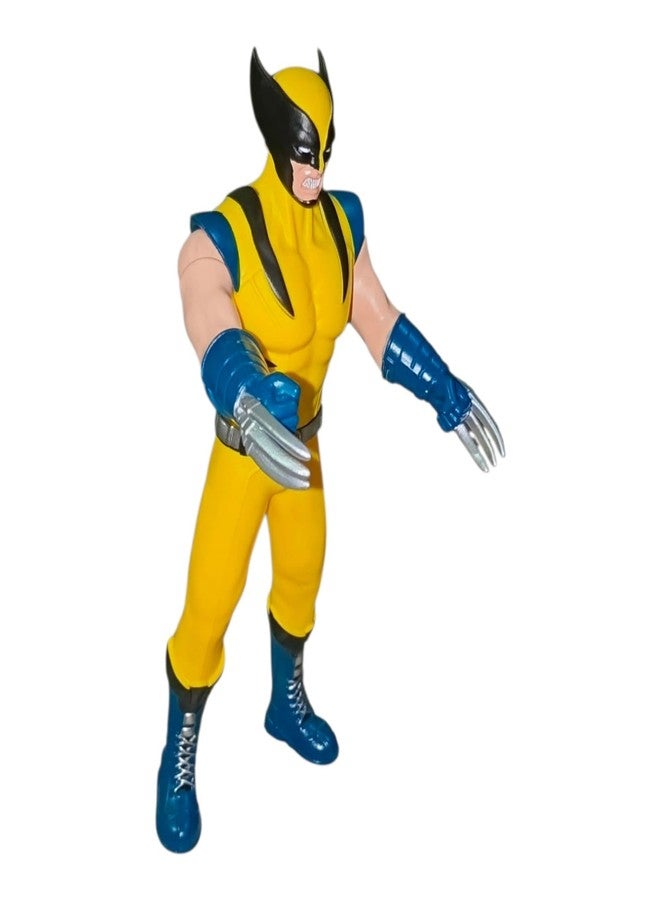 ONE POINT COLLECTIONS Superhero Claw Fighter Action Figure Toy - Yellow Comic Style Warrior PVC Collectible Model for Kids & Fans - Image 3