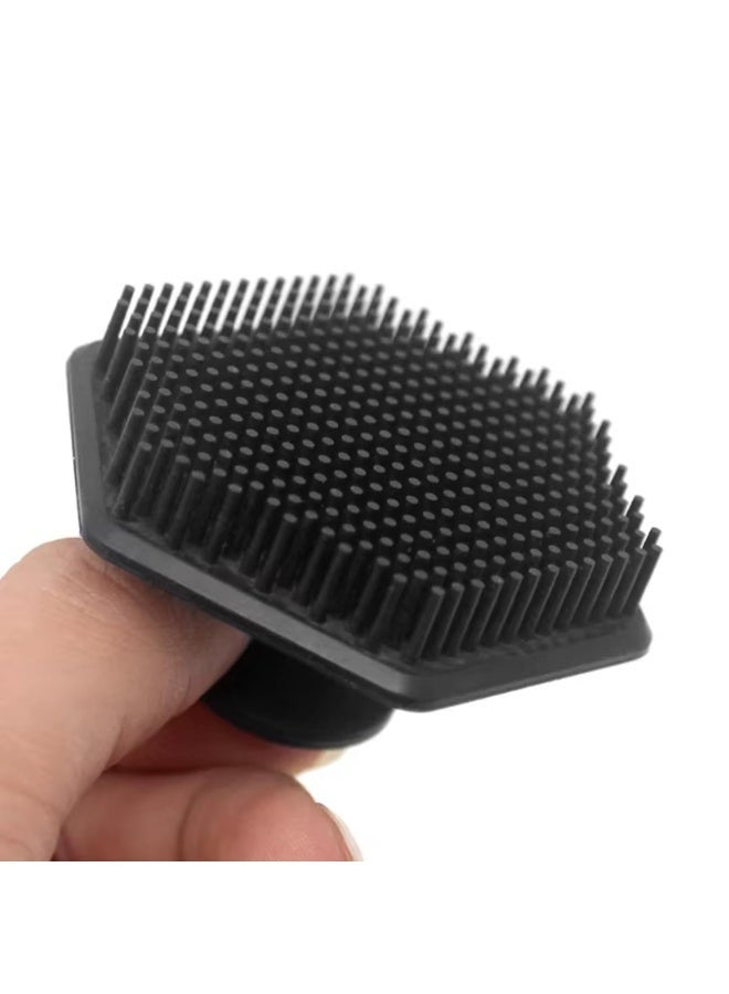 Face Scrubber, Silicone Face Scrubber for Men, Gentle Exfoliator Pad & Massager, Facial Cleansing/Wash Brush - Removes Dead & Dry Skin， Face Deep Clean Washing Cleaner - Image 3