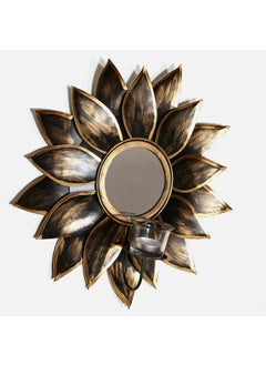 Webelkart Webelkart Iron Mirror Wall Sconce Tealight Candle Holder for Home and Wall Decorations  - Image 4