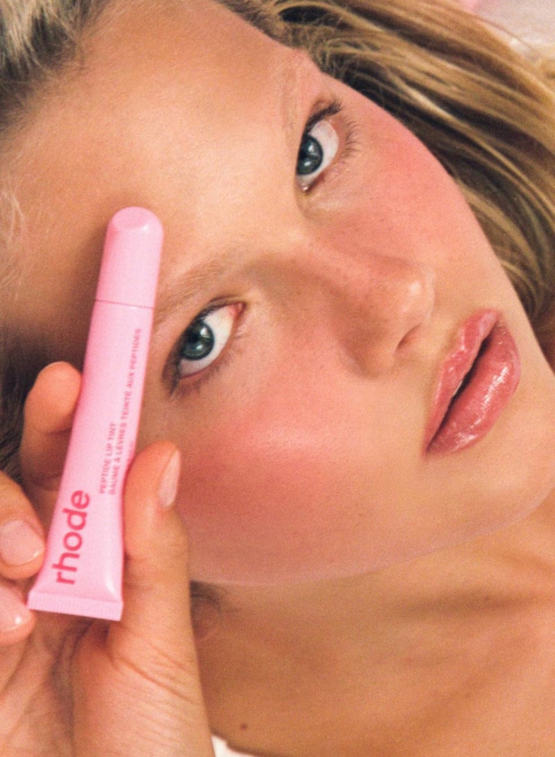rhode تلوين شفاه ببتيد الجلد جلي بين بلون وردي لامع شفاف 10 مل - Image 2