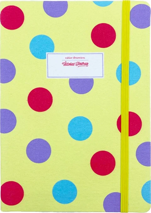 Temel Basic Victorias Hard Cover Dotted Notepad No:1