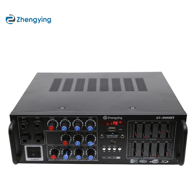 Selling High-Power Amplifier 12V/220V Bluetooth U Disk Card Fm Tuning Lossless Decoding Amplifier - Image 1