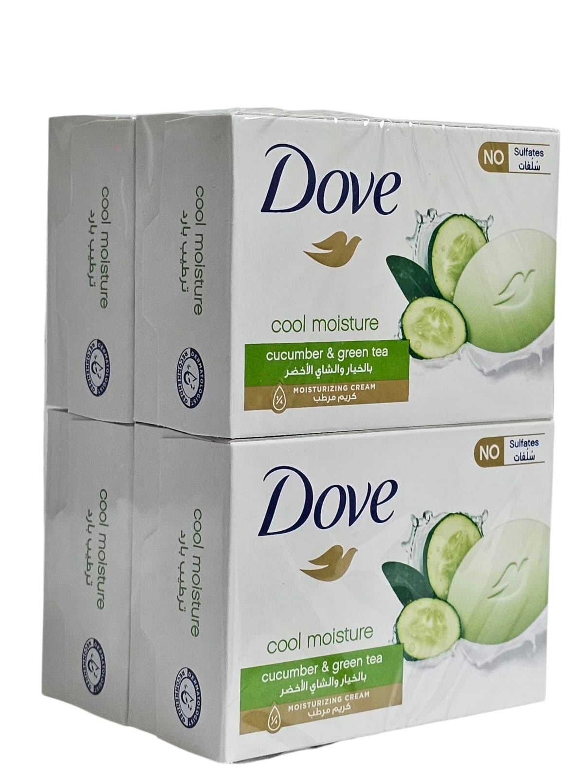 Dove Beauty Cream Soap Scented With Cucumber And Green Tea 125 ml