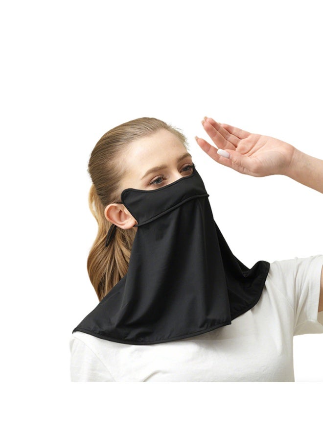 UV Protection Neck Face Mask for Women Anti-UV Balaclava Scarf for Outdoor Cycling Hiking - Image 1