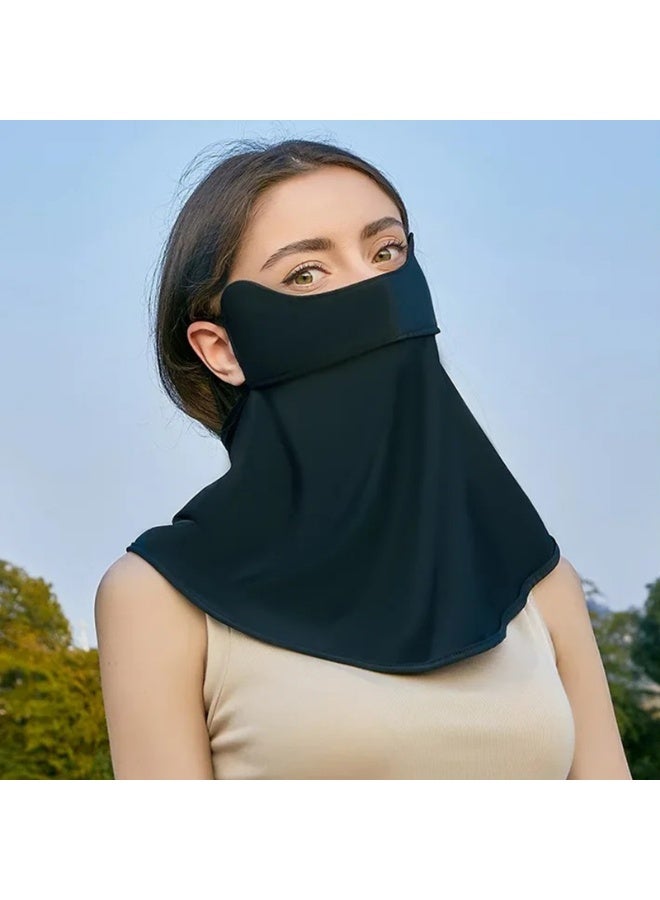 UV Protection Neck Face Mask for Women Anti-UV Balaclava Scarf for Outdoor Cycling Hiking - Image 2