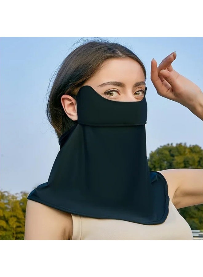 UV Protection Neck Face Mask for Women Anti-UV Balaclava Scarf for Outdoor Cycling Hiking - Image 4
