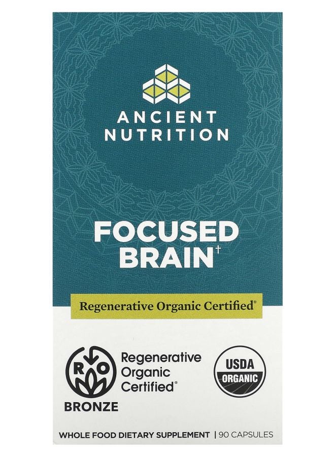 Ancient Nutrition Focused Brain 90 Capsules