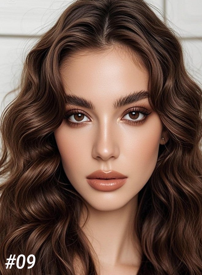 Erinde Shimmer Cream Eyeshadow Stick, Long Lasting Metallic Eye Shadow Stick, Waterproof Creamy Glitter Eyeshadow Pencil, High Pigment Blendable Neutral Eye Makeup, 09 Cocoa Shimmer - Image 3