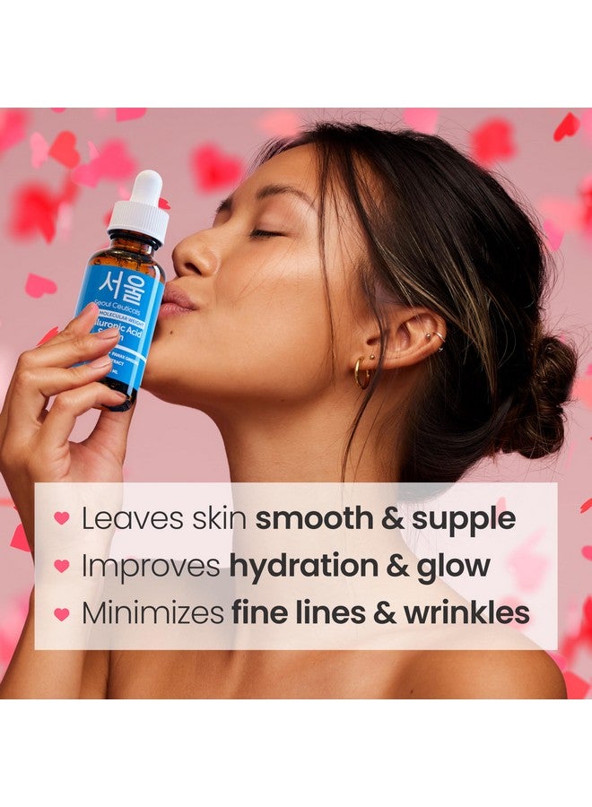 seoulceuticals Korean Hyaluronic Acid Serum For Face High Molecular Weight & Low Molecular Weight Hyaluronic Acid Centella Serum + Propolis. 1Oz - Image 5