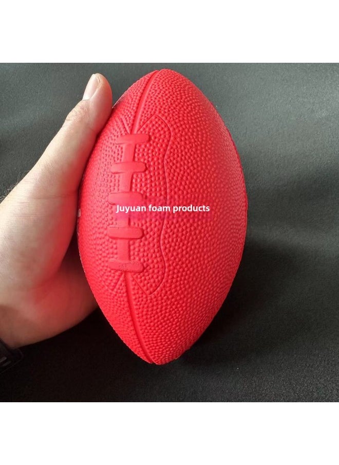 Generic High Elasticity Pu Foam Colorful Toy Balls 40mm Inspirational Children's Play Balls Smooth Surface Polyurethane Foam-Color:180*100mm Rugby-Diameter:See Color Details  - Image 1