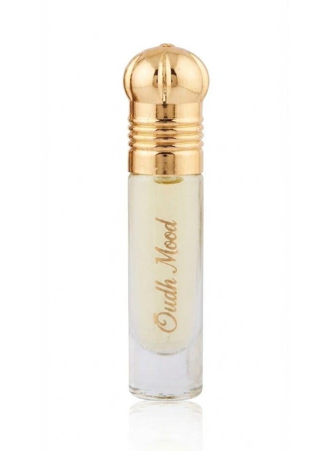 Al Nuaim Al-Nuaim Oudh Mood Attar Roll On Perfume Oil 6ml | Alcohol Free Concentrated Ittar for Men & Women | Long Lasting Premium Arabian Oud Oriental Fragrance | Pocket Size Roll-On Attar - Image 2