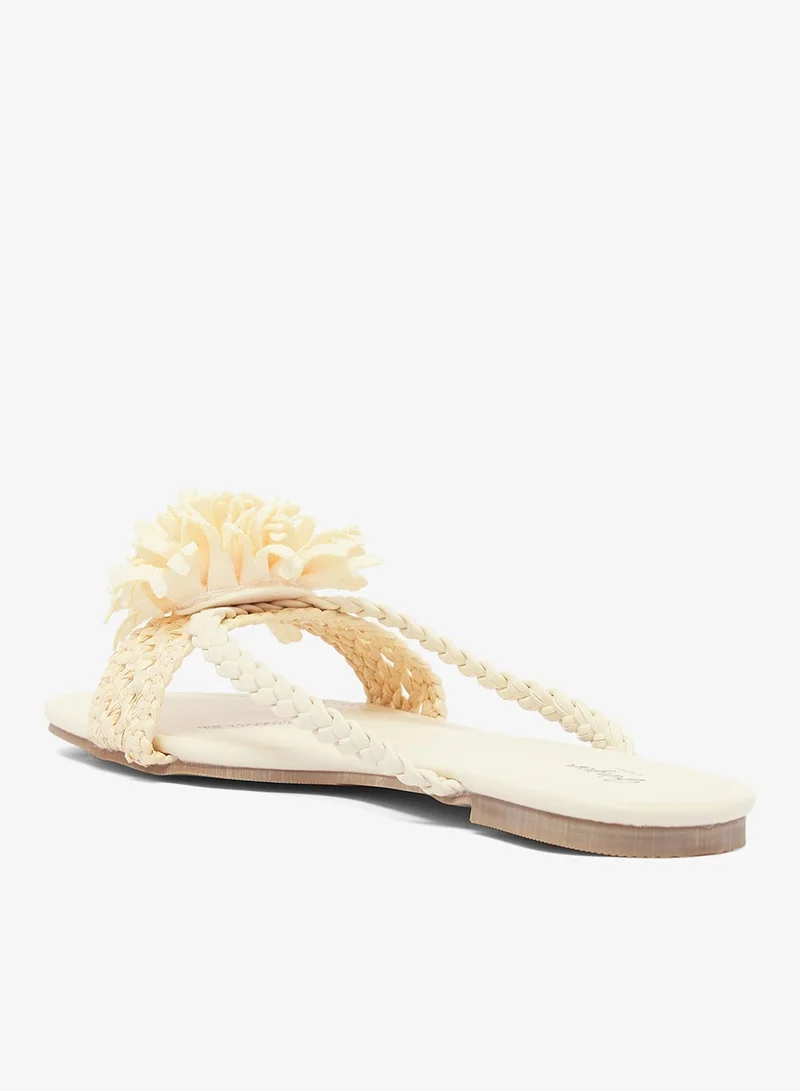 جينجر صنادل مسطحة