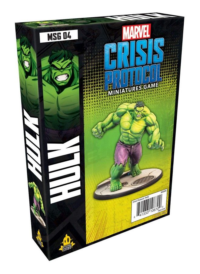 أتوميك ماس جيمز Marvel Crisis Protocol Hulk Character Pack منمنمات لعبة منمنمات لعبة معركة لعبة استراتيجية للبالغين والمراهقين الذين تتراوح أعمارهم بين 14+ 2 لاعبين متوسط وقت اللعب 90 دقيقة من صنع - Image 2