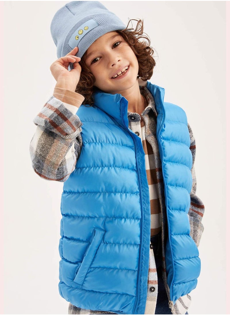 DeFacto Boy High Neck Sleeveless Outer Wear Vest  - Image 1