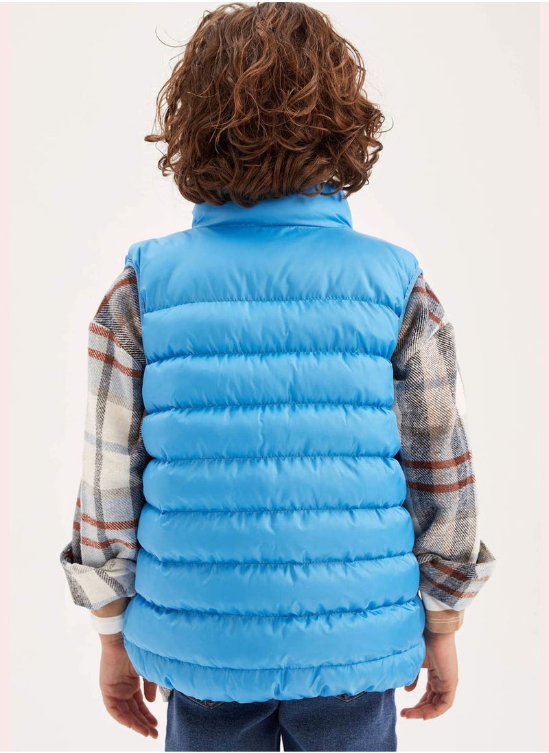 DeFacto Boy High Neck Sleeveless Outer Wear Vest  - Image 5