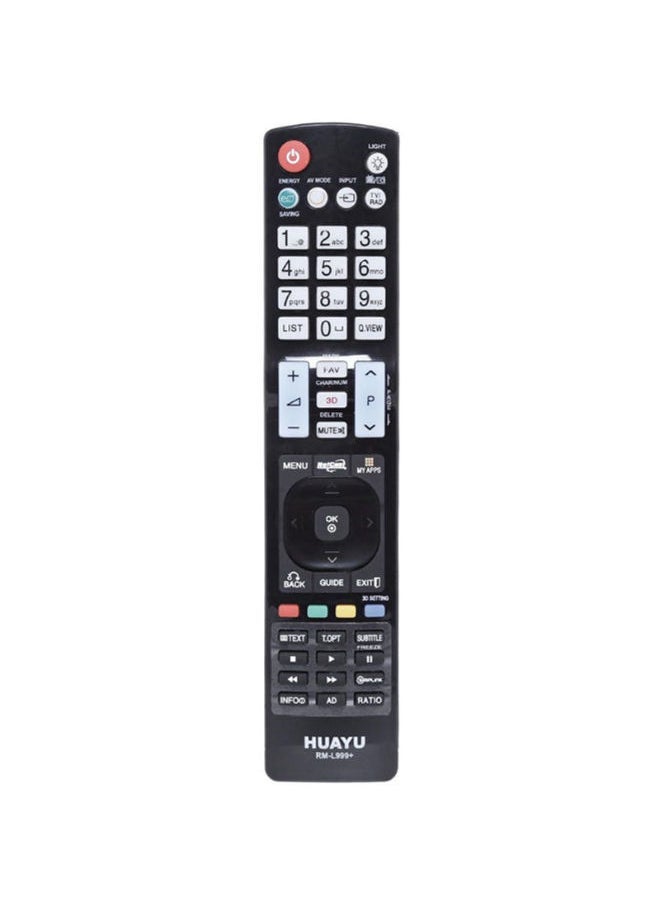 Huayu Remote Control For LG LCD And LED TV Black