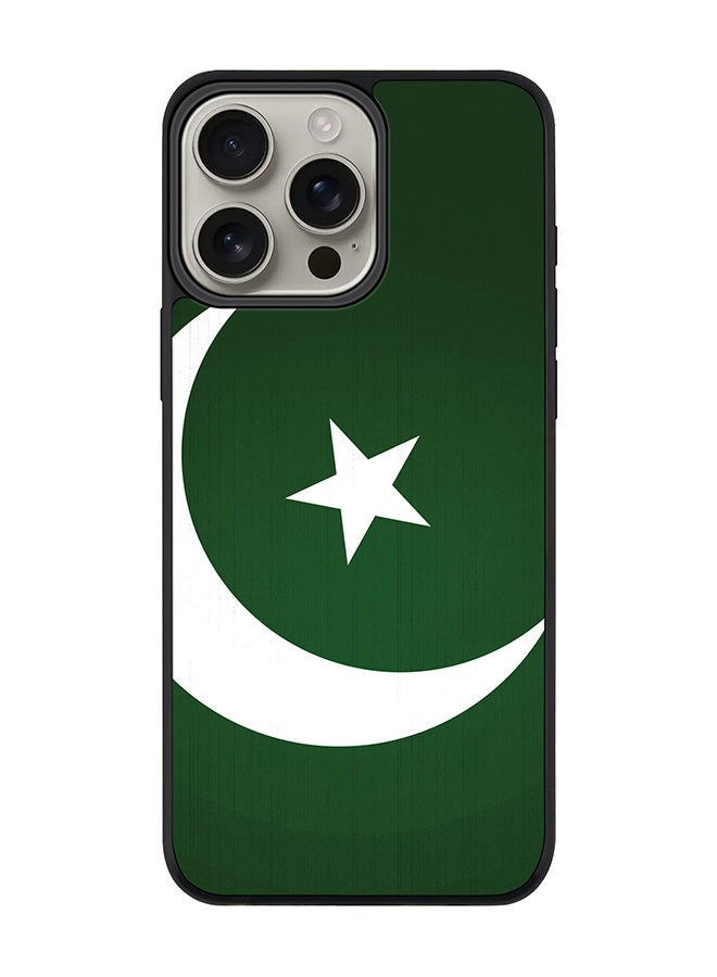 Stylizedd For iPhone 16 Pro Max Case [Compatible with MagSafe] Slim Magnetic cover Phone Case iPhone 16 Pro Max -Flag Of Pakistan - Image 1