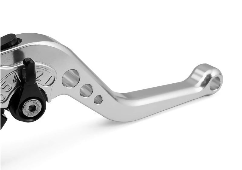 RIDE IT FOREVER Short Brake Clutch Levers for CBR500R/CB500F/X 2013-2021,GROM 2014-2023,CBR250R 2011-2013,CBR300R CB300F/FA 2014-2022,CB400F/CB400R 2013-2020-Silver - Image 3