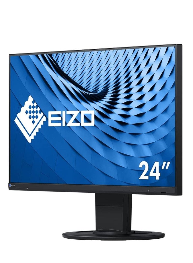 EIZO FlexScan EV2460-BK LED IPS display 60.5 cm (23.8") 1920 x 1080 pixels Full HD, 
black - Image 1