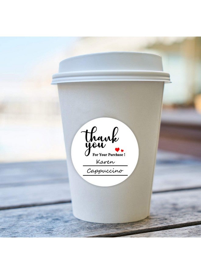Top label Thank You For Your Purchase Stickersthank You Labels With Lineswritable Stickers For Businessbakerycafeboutiques2 Inch 500 Pcs Per Pack  - Image 4