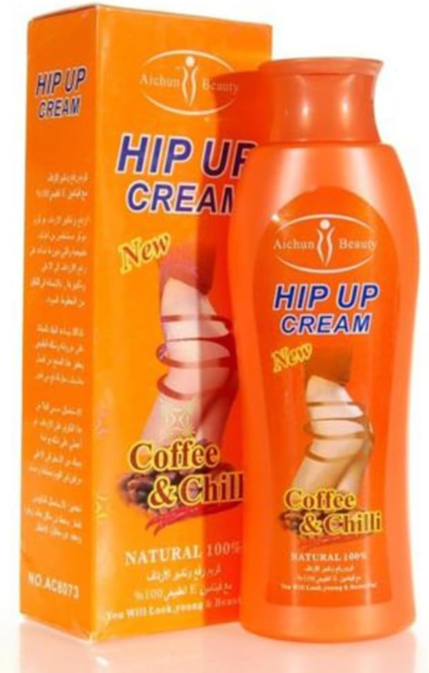 Aichun beauty AICHUN BEAUTY Hip Lift Coffee Chilli Massage Cream Fast Bigger Buttocks Enhancement Up Butt Shaper Enlargement Cream 200 g 