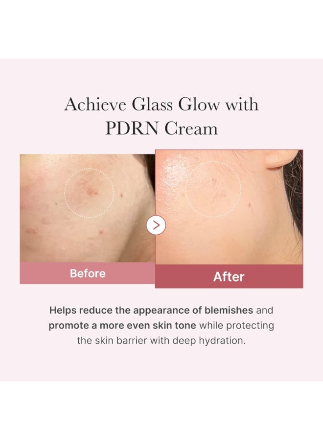 Medicube Salmon DNA PDRN Pink Hyaluronic Moisturizing Cream, Pink Soothing Cream, Hyaluronic acid, Niacinamide, Hydrating & Firming, Uneven Skin Tone, Pore Care, Korean Skincare | 50ml - Image 4