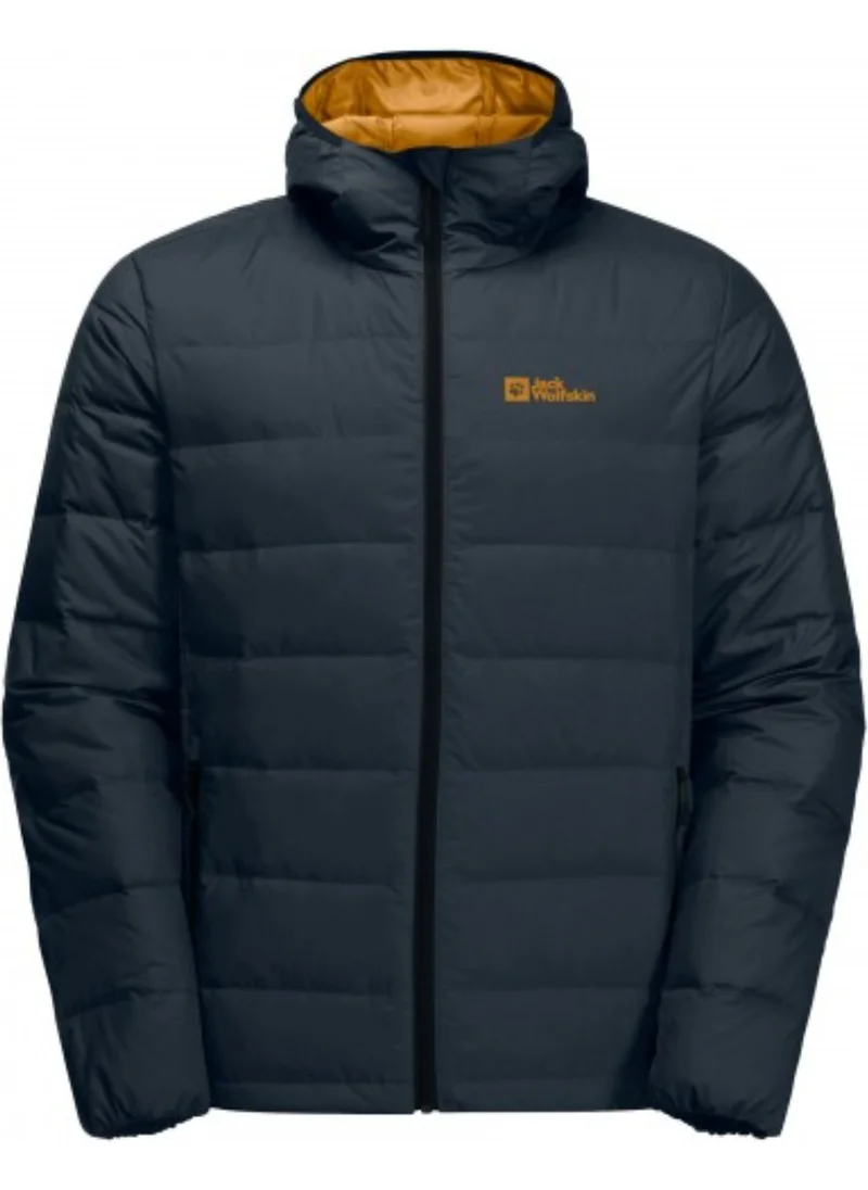 جاك ولفسكن 1207671_C0412_A08 Ather Down Hoody M Men's Goose Down Jacket Navy Blue
