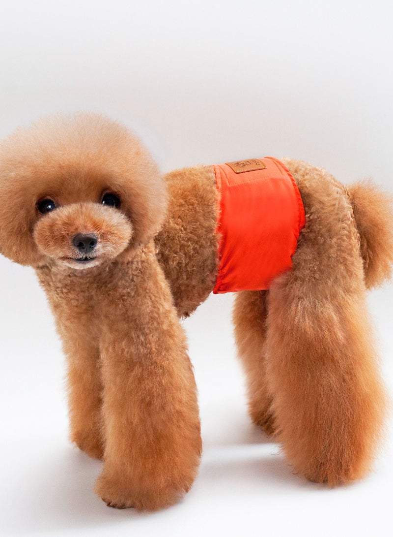 Loquat Pet dog pants sanitary pants Orange - Image 1