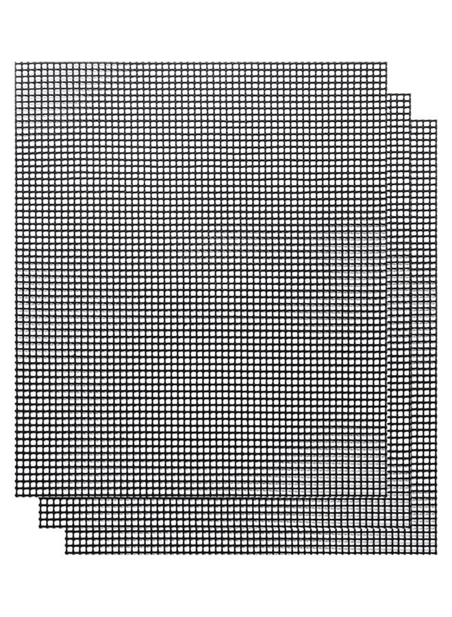 NIBEMINENT 3-Piece High Temperature Resistant Mat Black - Image 1