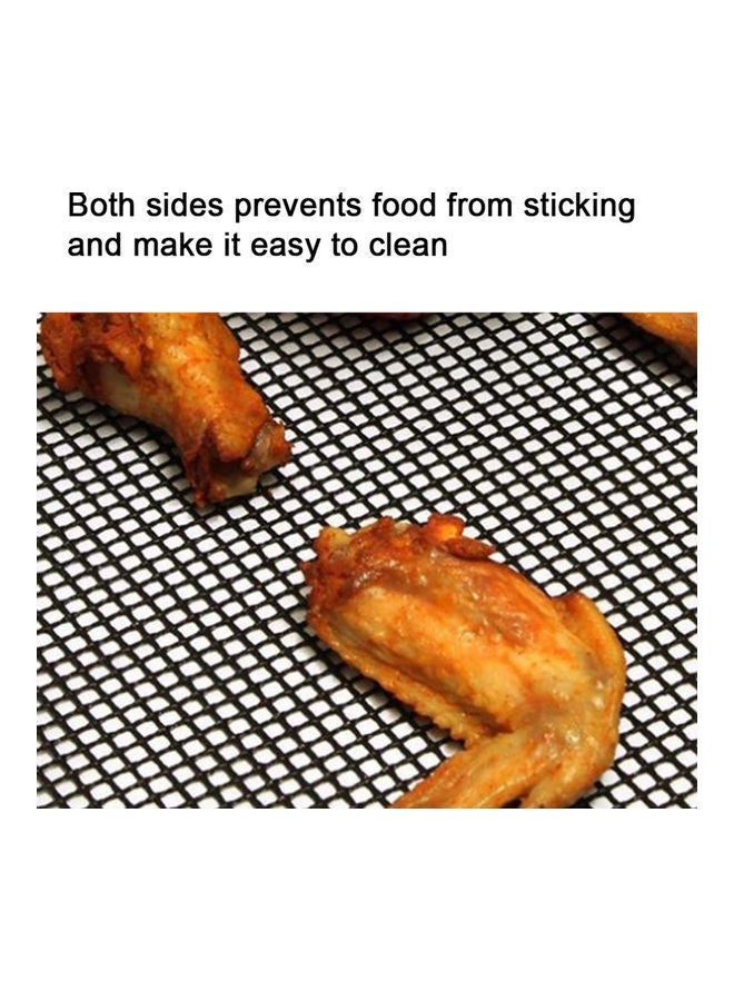 NIBEMINENT 3-Piece High Temperature Resistant Mat Black - Image 2