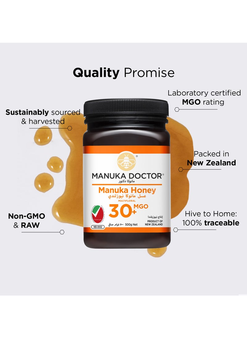 Manuka Doctor Multifloral Honey Mgo 30+  - Image 3