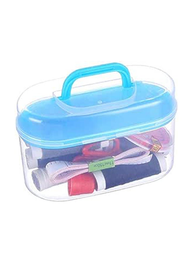 صندوق تخزين أدوات الخياطة الصغيرة من أجفا - أزرق