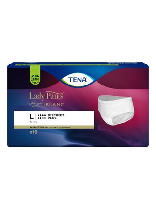 Lady Pants, Incontinence Adult Pants, Discreet Plus, Large