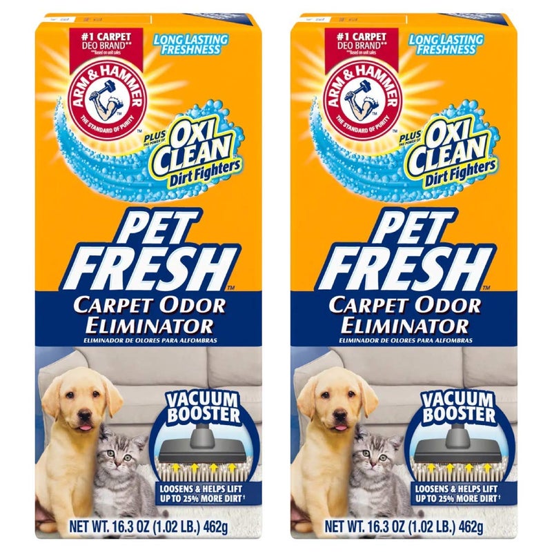 Arm & Hammer Carpet & Room Odor Eliminator Pet Fresh 16.3 Oz. - Pack of 2 - Image 1