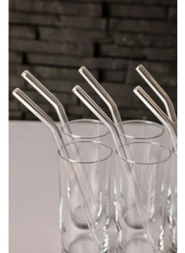 Octopus Bazaar Transparent 3 Glass Curved Pipette - 1 Piece Pipette Cleaning Brush  - Image 2
