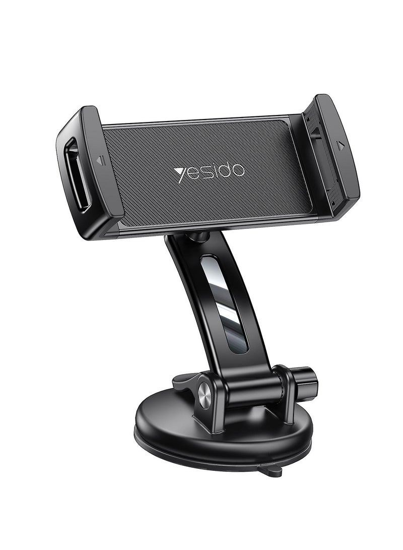 Yesido C171 Suction Cup Mount Car Holder Dashboard Bracket For Phone And Tablet 4.7-12 Inch - Image 5