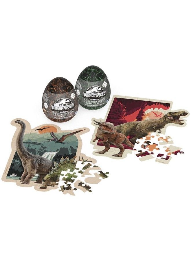 Spin Master Games Jurassic World 2 Mystery Puzzle Bundle 46Piece Jigsaw Activity Dinosaur Park Movie In Egg For Adults & Kids Ages 4 And Up  - Image 3