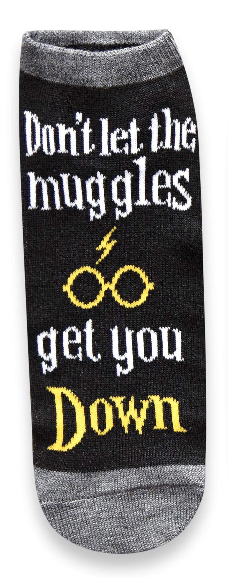 Hyp Harry Potter Marauder's Map Letter Muggle Juniors/Womens 5 Pack Ankle Socks Size 4-10 - Image 2