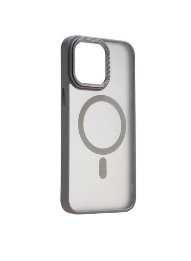 Eco Case for iPhone 16 Pro MaX Case Magnetic Translucent Matte Phone Cases [Compatible with MagSafe] Thin Slim Fit Shockproof Bumper Hard Protective Cover for Women Men Girls  - Image 1