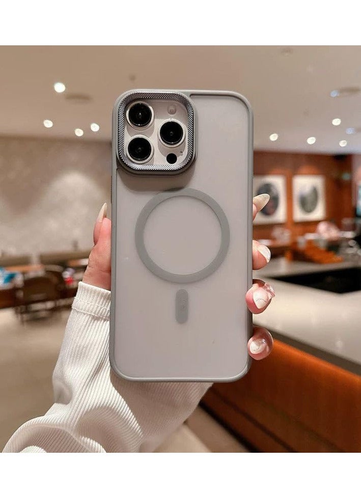 Eco Case for iPhone 16 Pro MaX Case Magnetic Translucent Matte Phone Cases [Compatible with MagSafe] Thin Slim Fit Shockproof Bumper Hard Protective Cover for Women Men Girls  - Image 2