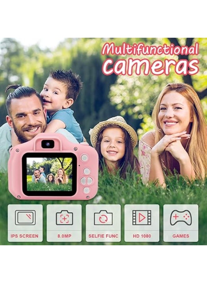 Kids Digital Camera HD 1080P with 3MP Sensor, IPS Screen, Selfie Mode & Built-in Games – Fun Educational Camera for Children - Image 3