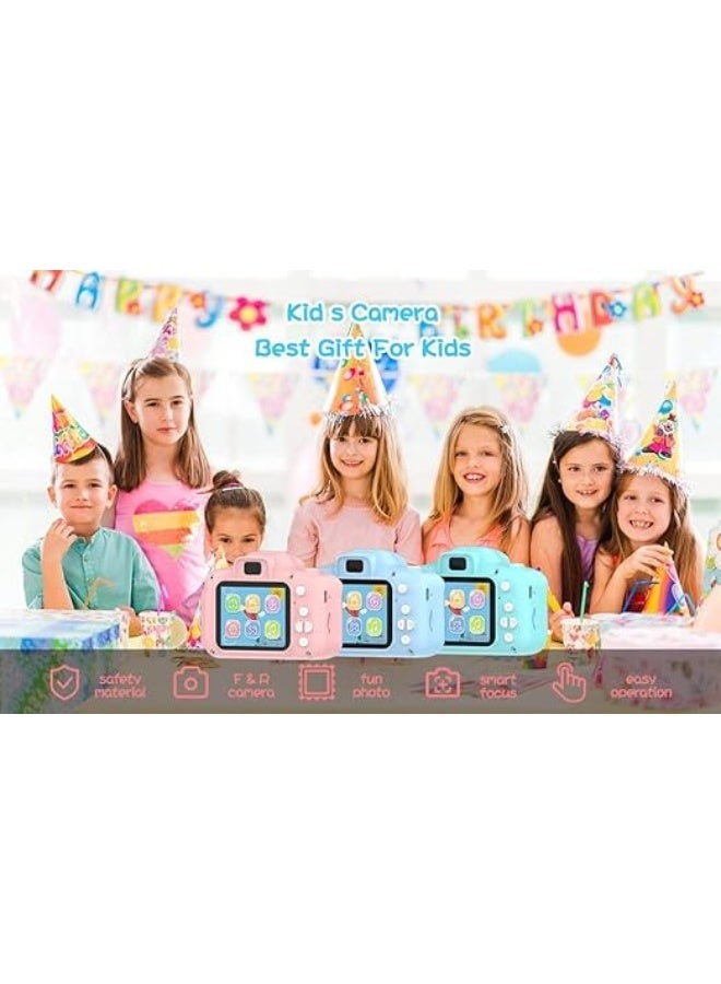 Kids Digital Camera HD 1080P with 3MP Sensor, IPS Screen, Selfie Mode & Built-in Games – Fun Educational Camera for Children - Image 2