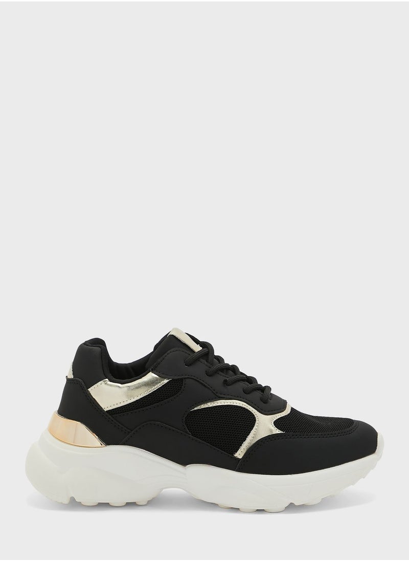 Ginger - Metallic Detail Sneaker - Image 1