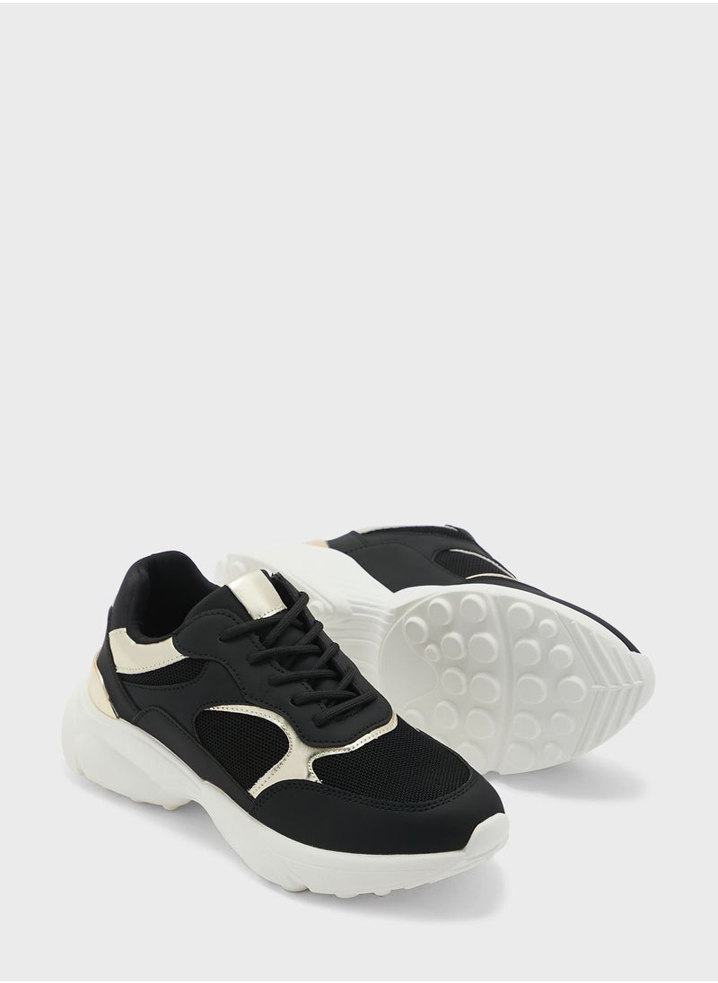 Ginger - Metallic Detail Sneaker - Image 1