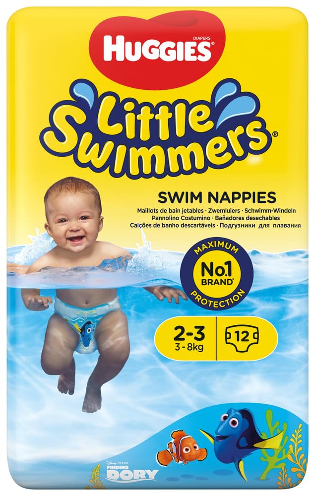 Huggies Little Swimmers Disposable Swim Diapers, X-Small (7lb-18lb.), 12-Count - Image 5