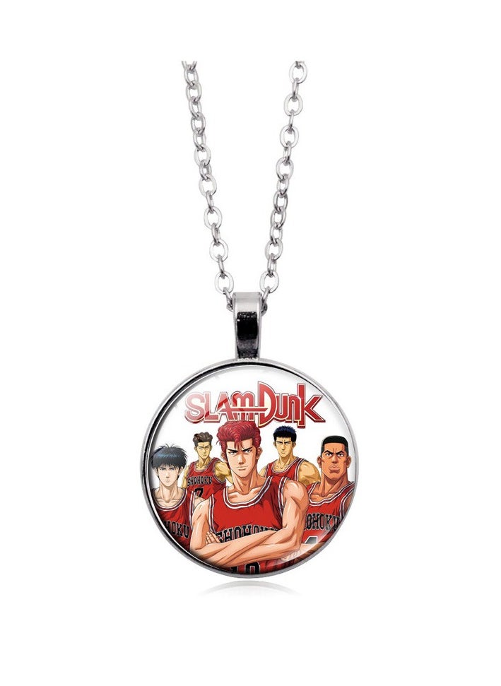 KUYING New Slam Dunk Pendant Sweater Chain Jewelry 