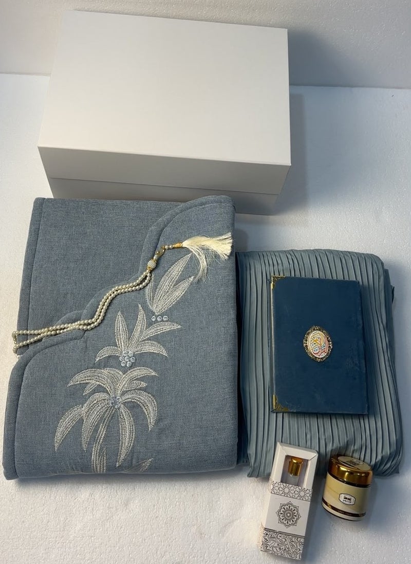 Royal Serenity Carpet Package with a spiritual arrangement inside a luxurious box - Image 2