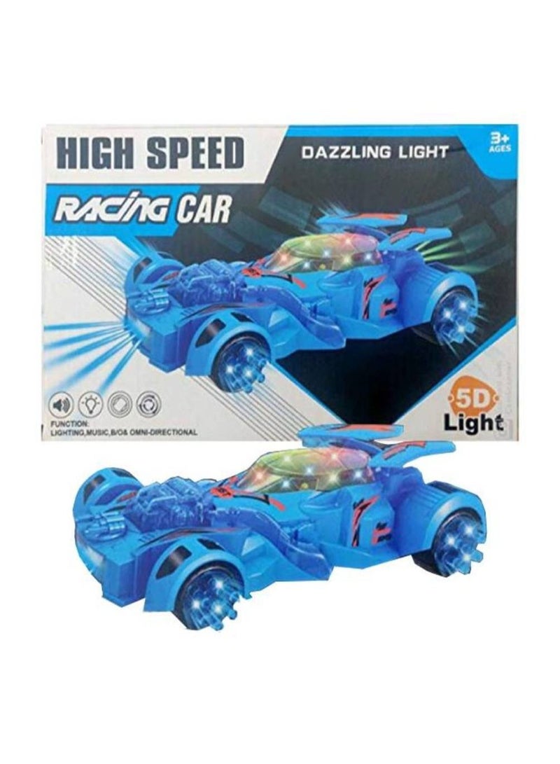 High Speed Racing Toy Car with Dazzling 5d Light and Music - Image 1