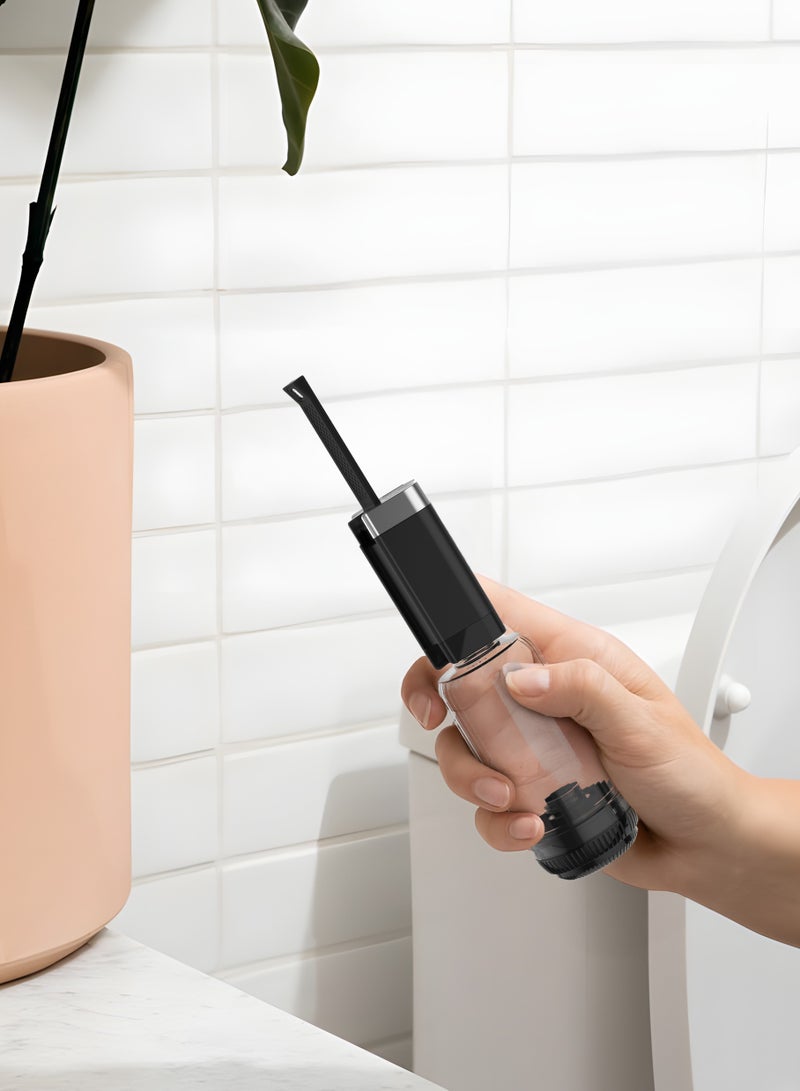 porodo Electric Travel Bidet / 400mL Water Reservoir /180° Adjustable Nozzle / Water Resistant / Rechargeable Portable Bidet for Travel, Camping or Outdoor Activities - Black - Image 2