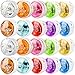 Flahard 20 Pcs Colorful Light up Yo Yo Ball Bulk LED Responsive Ball Auto Return Bearing Balls Yoyo for Kids Beginner Birthday Classroom Bag Fillers Prizes Gifts 10 Colors - Image 2